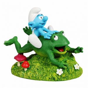 Figurines Schtroumpfs Aqua Della en forêt_foret_Schtroumpf_aqua-della-foret-schtroumpf-grenouille.jpg
