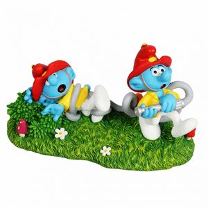 Figurines Schtroumpfs Aqua Della en forêt_foret_Schtroumpf_aqua-della-foret-schtroumpf-pompier.jpg