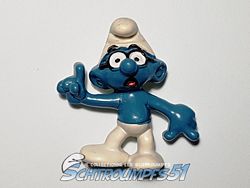 Clip plastique Wallace Berrie_wallace_Schtroumpf_clip_wallace_schtroumpf_lunettes(1a).jpg