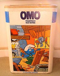 Image de la série : Schtroumpf Publicitaire : OMO